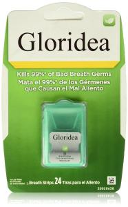 Gloridea Pocketpaks Breath Strips, Dissolving Freshener Strips Kill of Germs that Cause Bad Breath